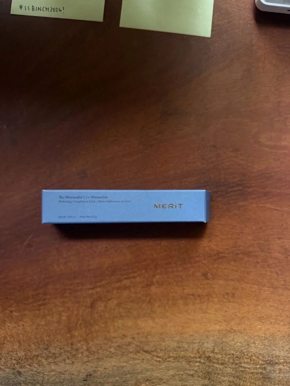 MERIT The Minimalist Perfecting Complexion Foundation & Concealer Stick – Bistre